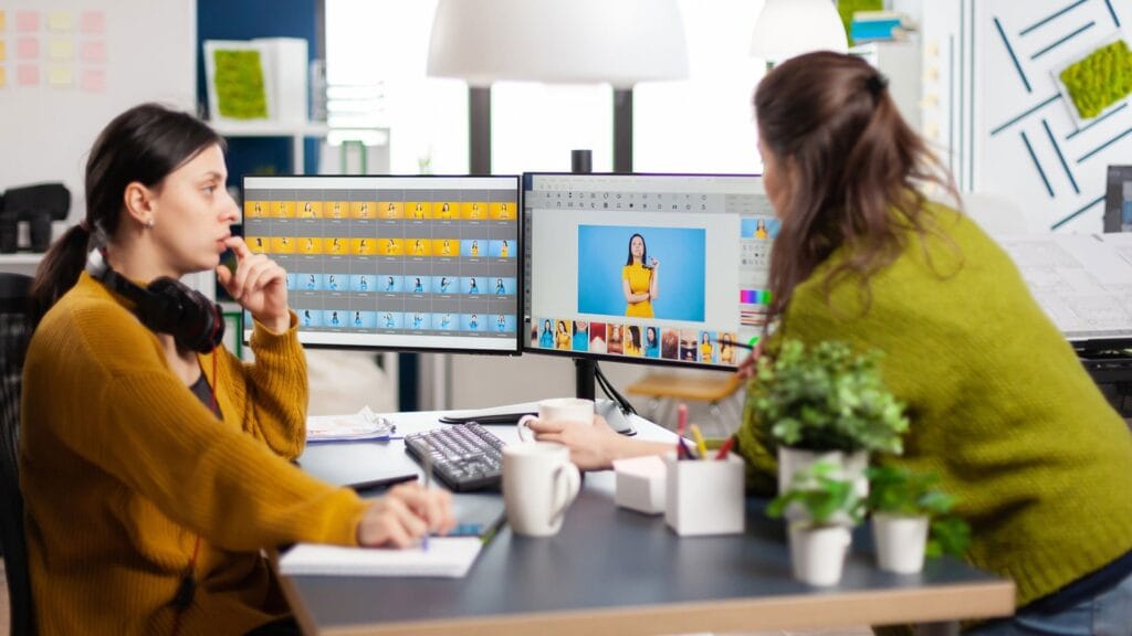 Brand photography - photo editing process