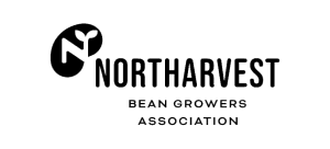 Northarvest Bean Growers Association logo with a sprouting bean emblem